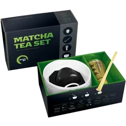 Matcha Tea Matcha Set Profi Isamu Geschenkset zur Zubereitung von Getränken