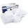 luxuskollektion Nackenkissen Memory Foam 60 x 35,5 cm Weiß
