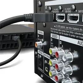 goobay HDMI-Kabel 2.0 0,5 m Schwarz