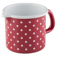 RIESS Pünktchen Rot Schnabeltopf 12 cm rund