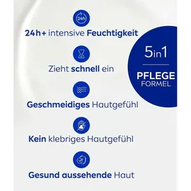 NIVEA Reichhaltige Body Milk 5in1 Bodylotion 250 ml