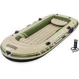 BESTWAY Hydro-Force Schlauchboot Komplett-Set Voyager X4 350 x 145 x 49 cm
