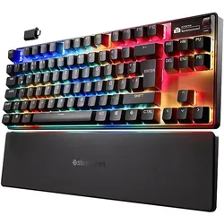 STEELSERIES Apex Pro TKL Wireless GEN3, Gaming Tastatur, Mechanisch, Sonstiges, Kabellos, Schwarz