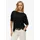 Superdry T-Shirt "STUDIOS DROPPED SHOULDER TEE", Damen, Gr. S, schwarz, Single Jersey, Obermaterial: 60% Baumwolle, 40% Modal, unifarben, oversize normal, Rundhals, Shirts T-Shirt