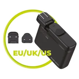 mobile origin MO-CH140-PW12, Drinnen, AC, Schwarz - Schwarz