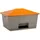 Cemo GmbH CEMO Streugutbox 1500 Liter mit Entnahme grau/orange