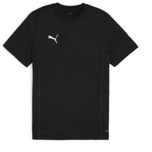 Puma teamFINAL Casuals T-Shirt Herren 03 black/silver XXL