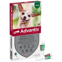 Advantix Spot-on Hund bis 4 kg Lösung