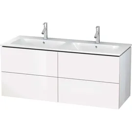 Duravit Waschtischunterschrank L-Cube 129x48,1x55cm, 4 Schub., wandhängend, Tau matt