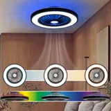 NÄVE Yuri Deckenventilator 1 rund schwarz
