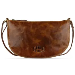 Klondike 1896 Mountain Schultertasche Leder 29 cm cognac