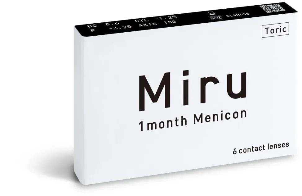 Miru 1month torisch 6er - DIA:14.00 BC:8.60 SPH:-10.00 CYL:-1.25 AX:50