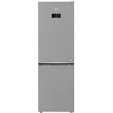 Beko B5RCNA366HXB1 bPRO 500 freistehende Kühl-/Gefrierkombination, Großer Kühlschrank, 316 l, NoFrost, 0°C-Zone, HarvestFresh, AeroFlow, Urlaubsmodus, 3 Gefrierschubladen, Edelstahl-Look