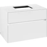Villeroy & Boch V&B Waschtischunterschrank Collaro 80x54,8x50cm, WT mittig, white matt