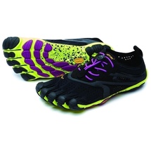 Vibram V-Run Damen black/yellow/purple 39