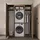 roomartstore.de Hochschrank Waschmaschinenunterschrank 157 x 0 x 0 cm Beige
