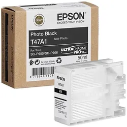 Epson Tintenpatrone »T47A1« Foto schwarz schwarz