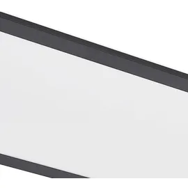 LINDBY Nelios 1 LED-Panel 120 x 30 cm schwarz