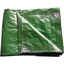 DEMA Wasserdichte Plane 5 x 8 m Grün