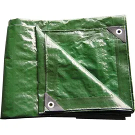 DEMA Wasserdichte Plane 5 x 8 m Grün