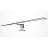 kalb LED Badleuchte 600mm Badlampe Spiegellampe 230V Spiegelleuchte Aluminium, Lichtfarbe:warmweiß