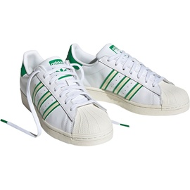 adidas Superstar cloud white/off white/green 42
