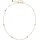 Smart Jewel Collier SMART JEWEL "mit farbigen Zirkonia-Steinen, vergoldet, Silber 925", bunt (mehrfarbig), Halsketten, Damen, 45cm, Silber 925 (Sterlingsilber), Collier