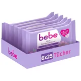 bebe Milde Reinigungstücher 6x25