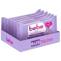 bebe Milde Reinigungstücher 6x25
