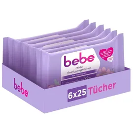 bebe Milde Reinigungstücher 6x25