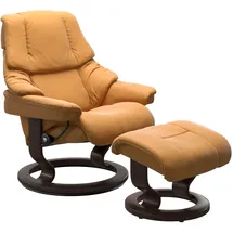 Stressless Relaxsessel STRESSLESS "Reno", gelb (honey paloma), B:75cm H:96cm T:75cm, Sessel, Relaxsessel, honey PALOMA