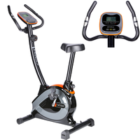 HMS | LCD Heimtrainer Fitness Fahrrad Hometrainer Ergometer Magnetisch Bike