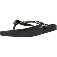 Ipanema Damen Duna Fem Flipflop, Black Black Grey, 41/42 EU