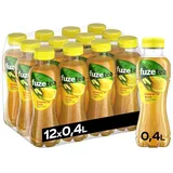 Fuze Tea Schwarzer Tee Zitrone & Zitronengras 12x 400ml