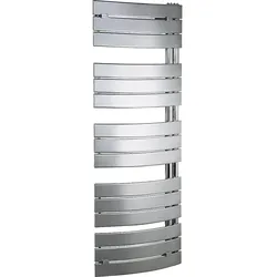 Bad- und Handtuch-Heizkörper Pieve, gebogen (Ausführung: Design Heizkörper Pieve 550x1080mm weiß)