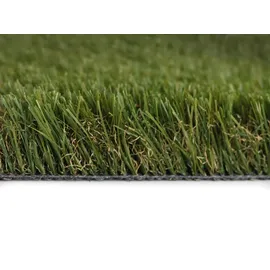 Primaflor Primaflor-Ideen in Textil Kunstrasen »MIDSOMMAR«, Made Netherlands", grün, B:400cm H:40mm L:50cm, Polyethylen (PE), IN Teppiche, natürliche Optik, mit Drainagefunktion, ideal für Balkon & Terrasse