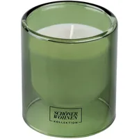 Schöner Wohnen Basil S Duftkerze 8,5 cm grün