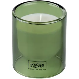 Schöner Wohnen Basil S Duftkerze 8,5 cm grün