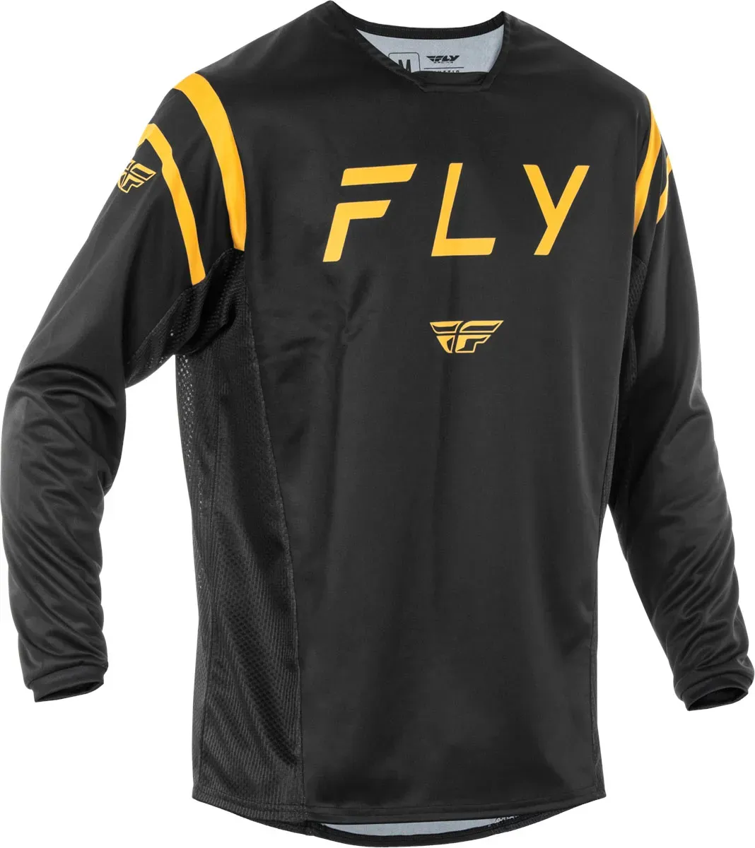 Fly Racing Kinetic Center, maillot - Noir/Or - M