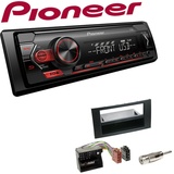 Pioneer 1-DIN Autoradio USB AUX Android Einbauset für Ford S-Max 2006-2007