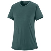 Patagonia Funktionsshirt Patagonia Ws Cap Cool Merino Blend Shirt - Merinowolle Shirt grün L