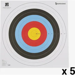 5 Scheibenauflagen 80 × 80 cm Bogensport EINHEITSGRÖSSE