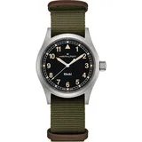 Hamilton Khaki Field Quarz Grün/Schwarz 38 mm