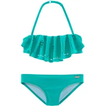 Buffalo Bandeau-Bikini Blau/Türkis 170/176
