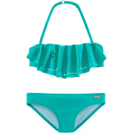 Buffalo Bandeau-Bikini Blau/Türkis 170/176