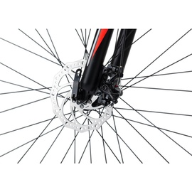 KS-CYCLING KS Cycling Mountainbike Hardtail 27,5" Morzine schwarz-rot 48 cm