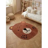 HANSE HOME Snuggle Kinderteppich Berry Braun Multifarben, - Braun