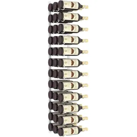 vidaXL Wand-Weinregal 36 Flaschen 1-tlg. Weiß