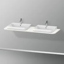 Duravit Happy D.2 Plus 160x55cm, m 2 Auss, Nord we s-matt