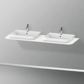 Duravit Happy D.2 Plus 160x55cm, m 2 Auss, Nord we s-matt